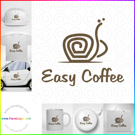 このコーヒーのロゴデザインを購入する - 38758
