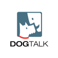 логотип собака грумер
