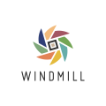 логотип ветряная мельница