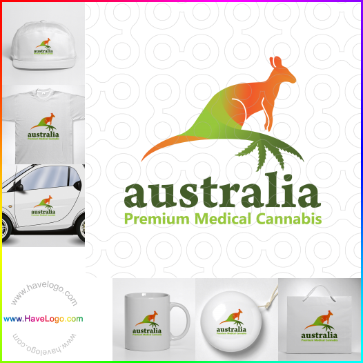 購買此澳大利亞優質醫療大麻logo設計66177