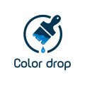  Color drop  logo