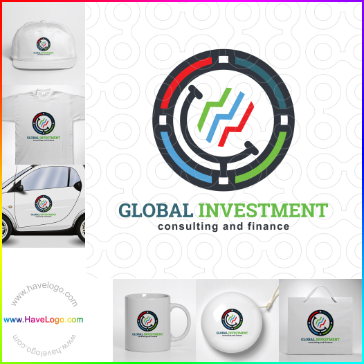 購買此全球投資logo設計61939