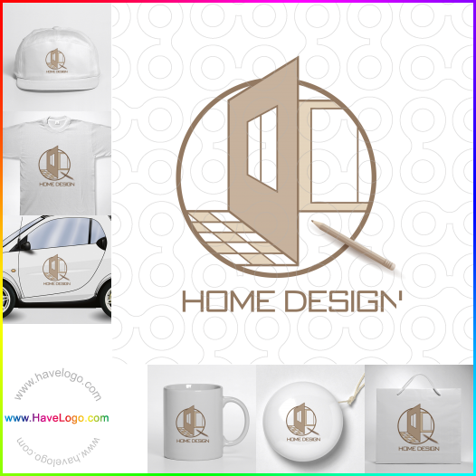 логотип Домашний дизайн - 64290