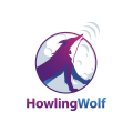  Howling Wolf  Logo