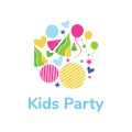 логотип Детский вечеринка