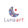 盧娜藝術Logo