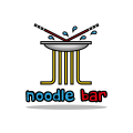  Noodle Bar Logo  logo