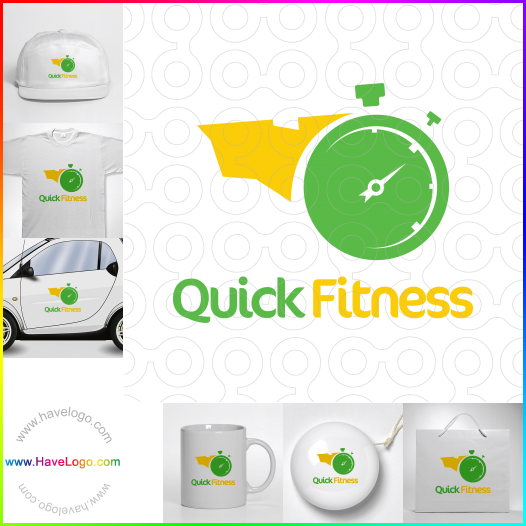 логотип Quick Fitness - 65974