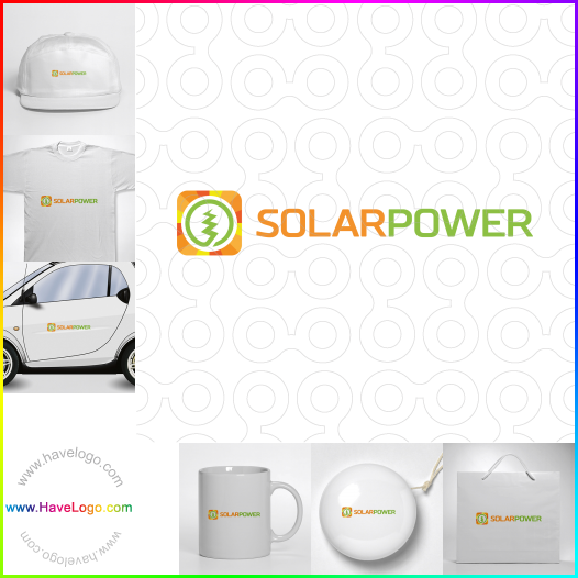この太陽光発電のロゴデザインを購入する - 65282