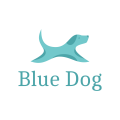 blauer Hund logo