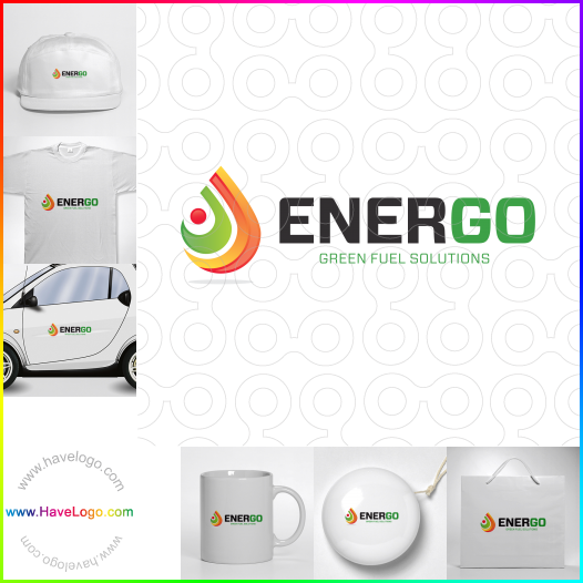 логотип экологически энергия - 18845