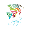 Meeresfrüchte-Restaurant Logo