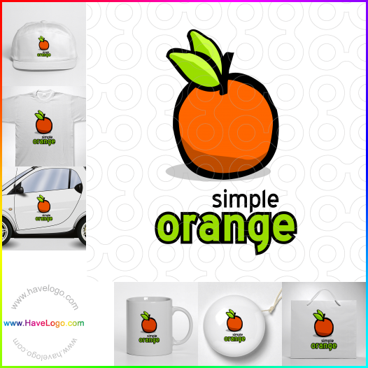 購買此橘子logo設計27922