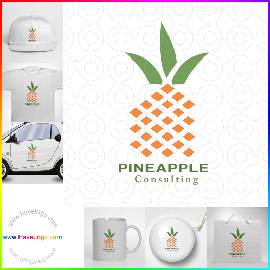 логотип ананас - 59700