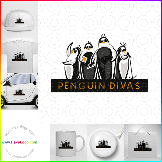 企鵝logo設計 - ID:35492