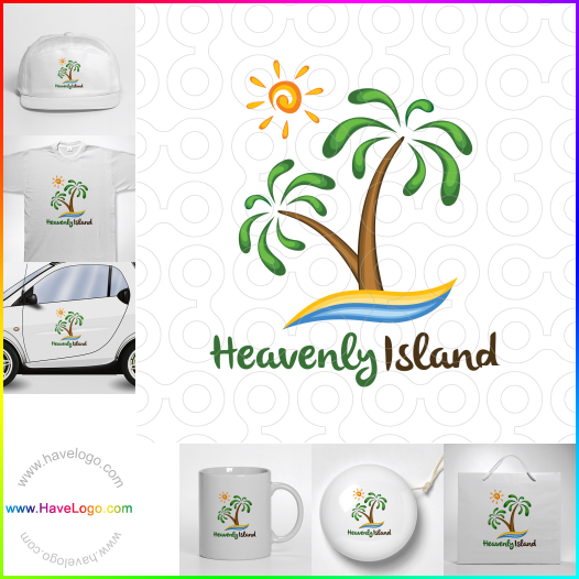 この島のロゴデザインを購入する - 48314