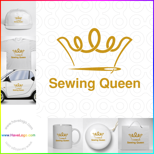 購買此縫紉女王logo設計63506