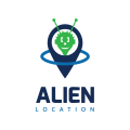 外星人的位置logo