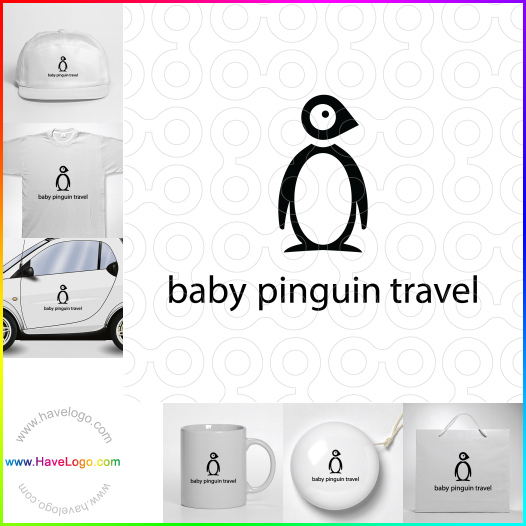 Baby Pinguin Reise logo 63283
