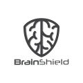 Gehirnschild logo