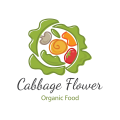  Cabbage Flower  logo