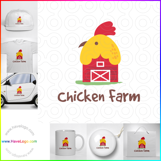 логотип Куриная ферма - 60727