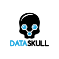 логотип Череп данных