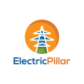 логотип Электрический столбец
