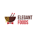 精美的食物Logo