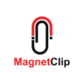 логотип Магнитный зажим
