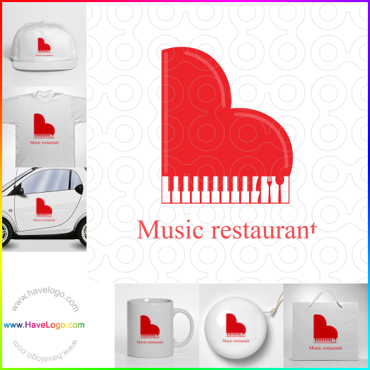 購買此音樂餐廳logo設計60131