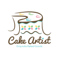 логотип сладости магазин