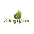 логотип вегетарианский ресторан