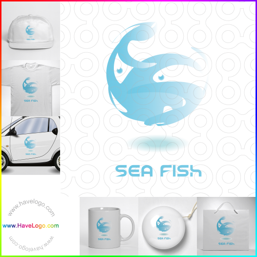 購買此魚logo設計22577