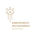 логотип услуги по управлению занятости