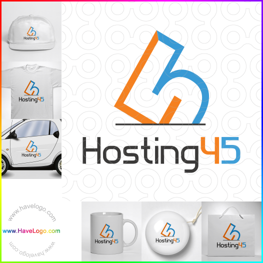 логотип веб-хостинг - 25330