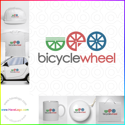 購買此自行車車輪logo設計66243