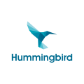 Blue Hummingbird  logo