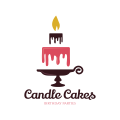 蠟燭的蛋糕Logo