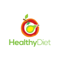 健康的飲食Logo