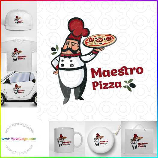 Maestro Pizza logo 63489