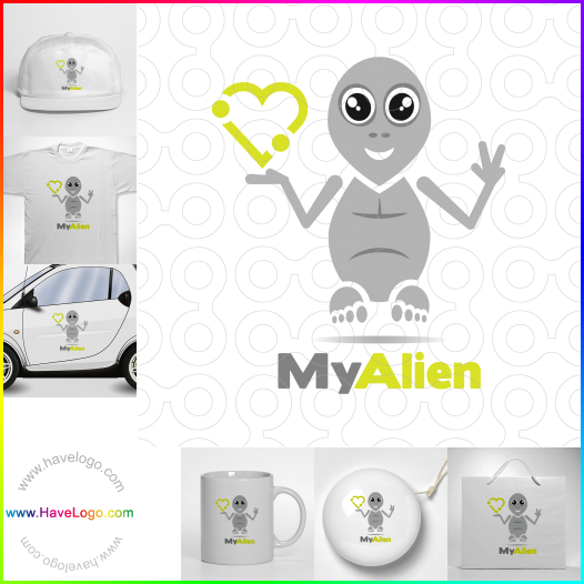 Mein Alien logo 64097