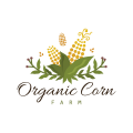 логотип Органическая кукуруза