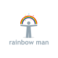 Regenbogen Mann logo