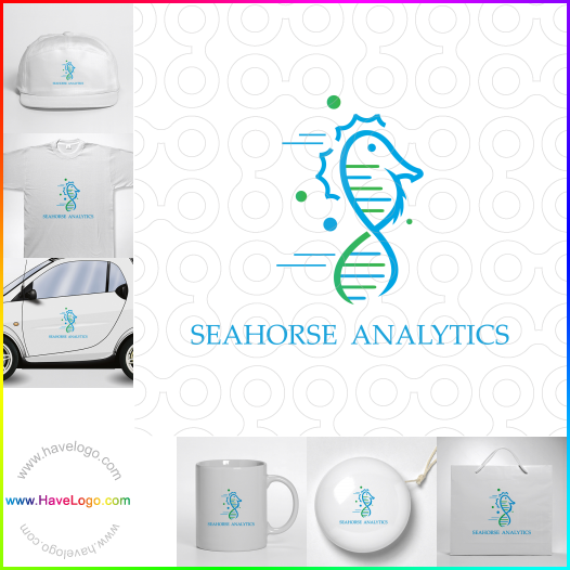 このSeahorse analyticsのロゴデザインを購入する - 66521