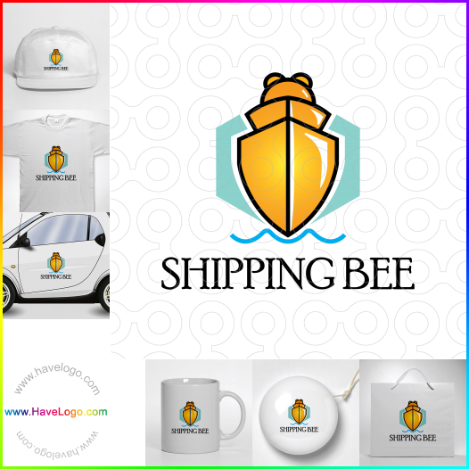 購買此運輸蜜蜂logo設計66574