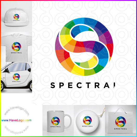 このスペクトルのロゴデザインを購入する - 66338