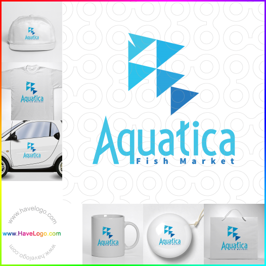логотип аквариум - 31661