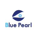 логотип синий