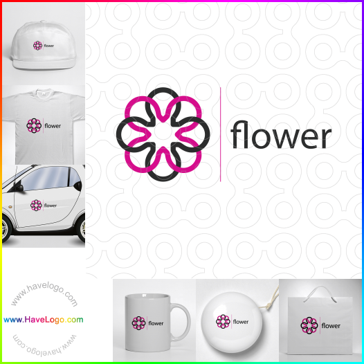 логотип цветок - 12889